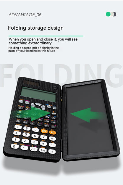 Foldable Scientific Calculators Handwriting Tablet