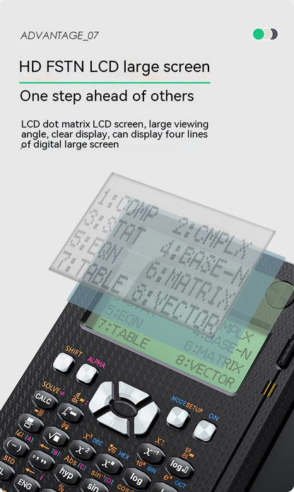 Foldable Scientific Calculators Handwriting Tablet