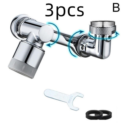 Faucet Extender Universal Swivel Splash Resistant Shower