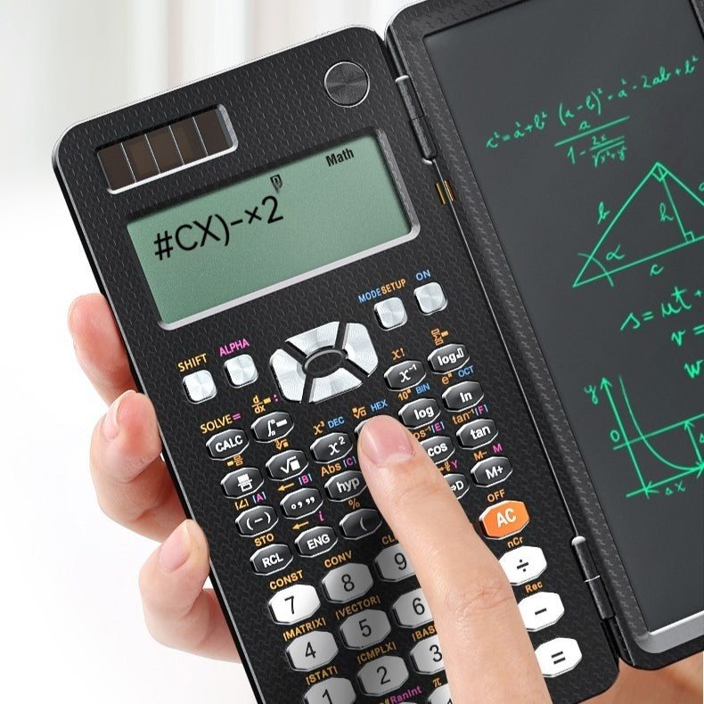 Foldable Scientific Calculators Handwriting Tablet