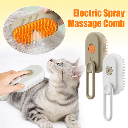 Pet Steam Groomer 3-in-1 Brush