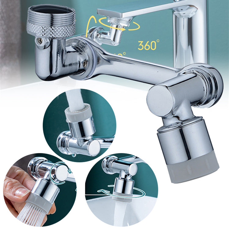 Faucet Extender Universal Swivel Splash Resistant Shower