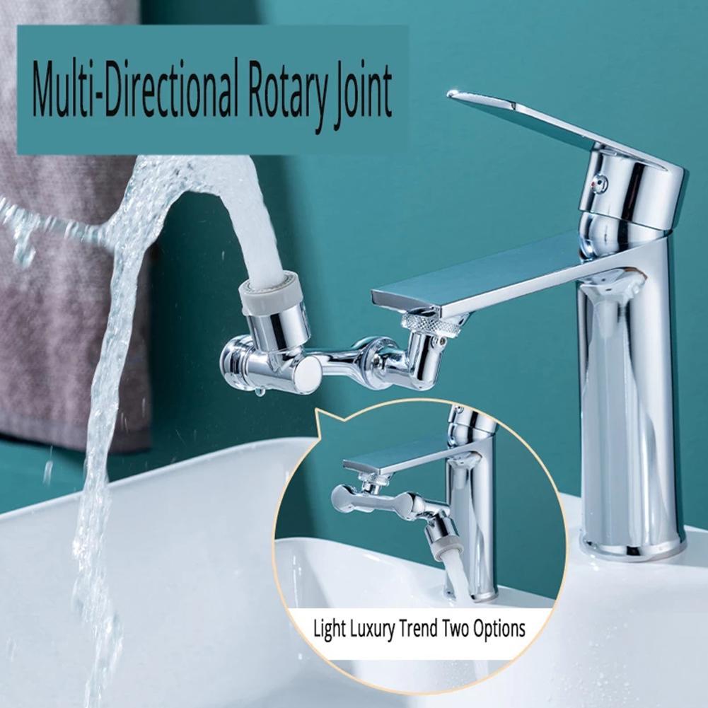 Faucet Extender Universal Swivel Splash Resistant Shower