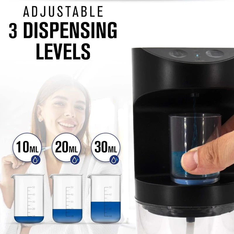 SparkleMist Automatic Mouthwash Dispenser