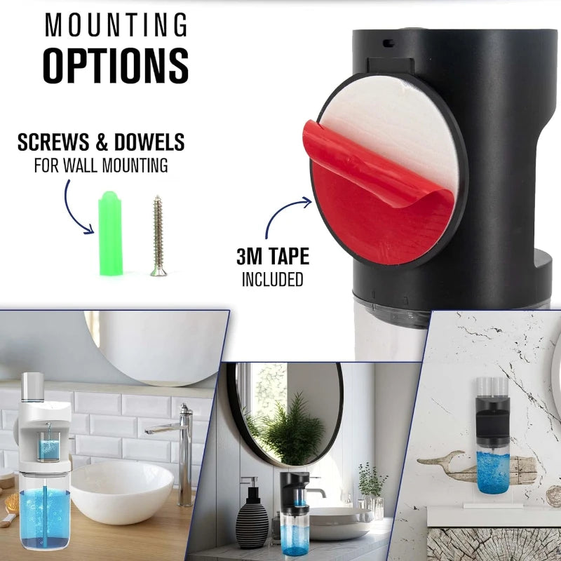 SparkleMist Automatic Mouthwash Dispenser