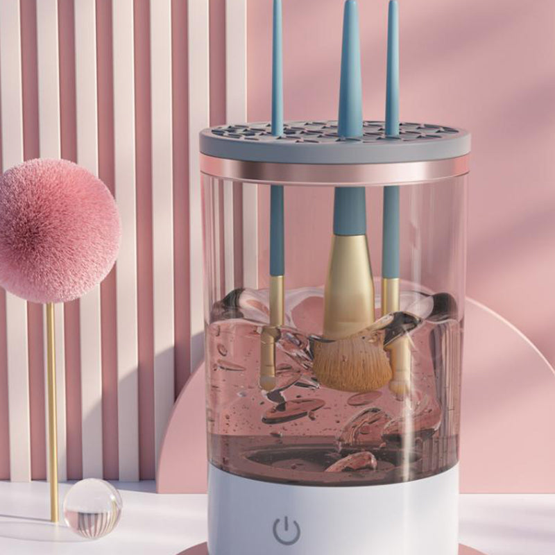 Portable Electric Makeup Brush Cleaner Machine