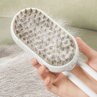 Pet Steam Groomer 3-in-1 Brush